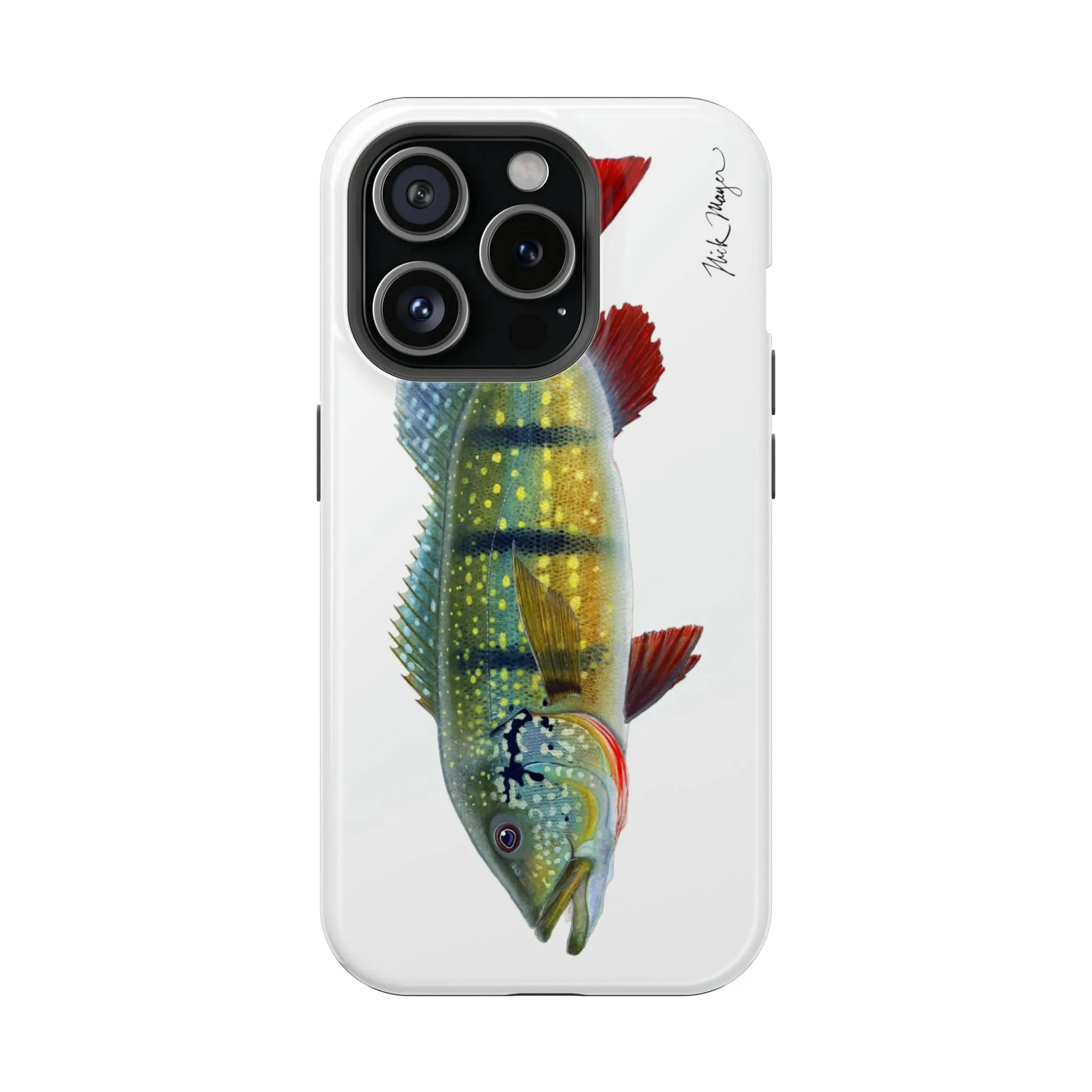 Peacock Bass MagSafe iPhone Case