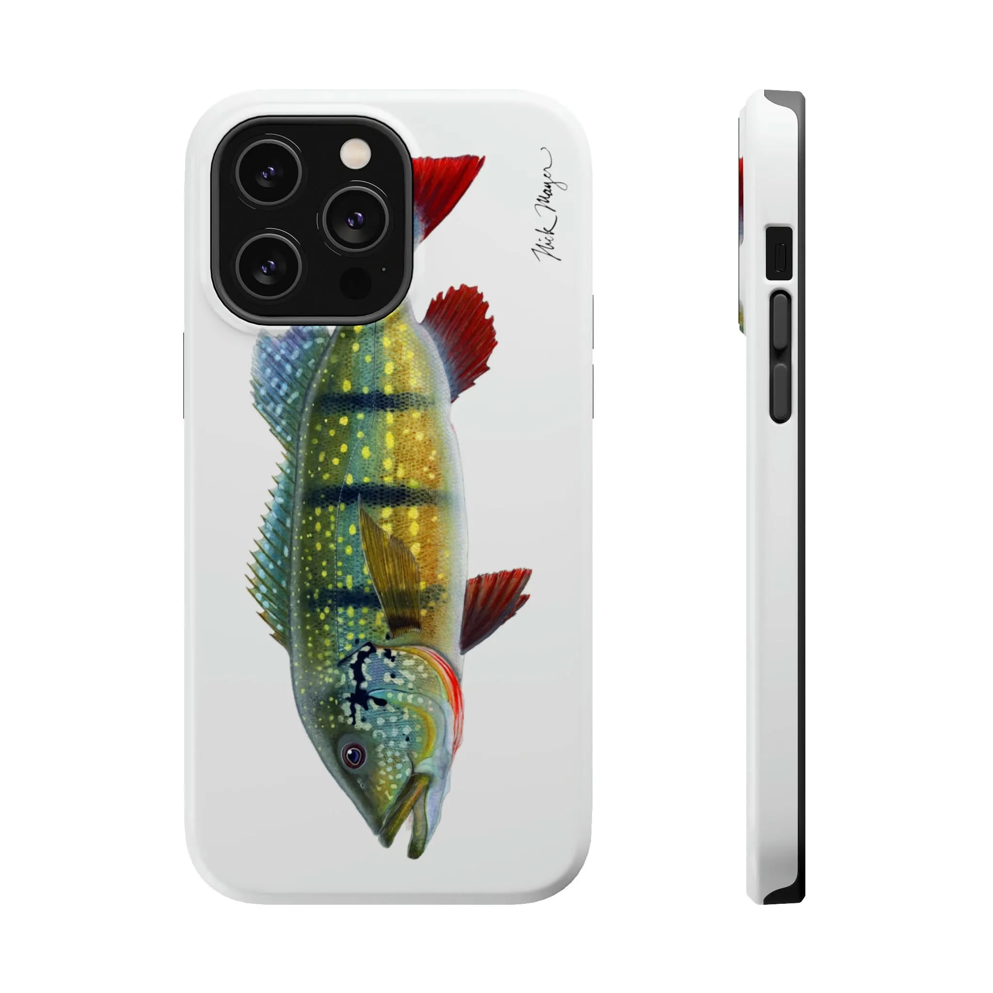 Peacock Bass MagSafe iPhone Case