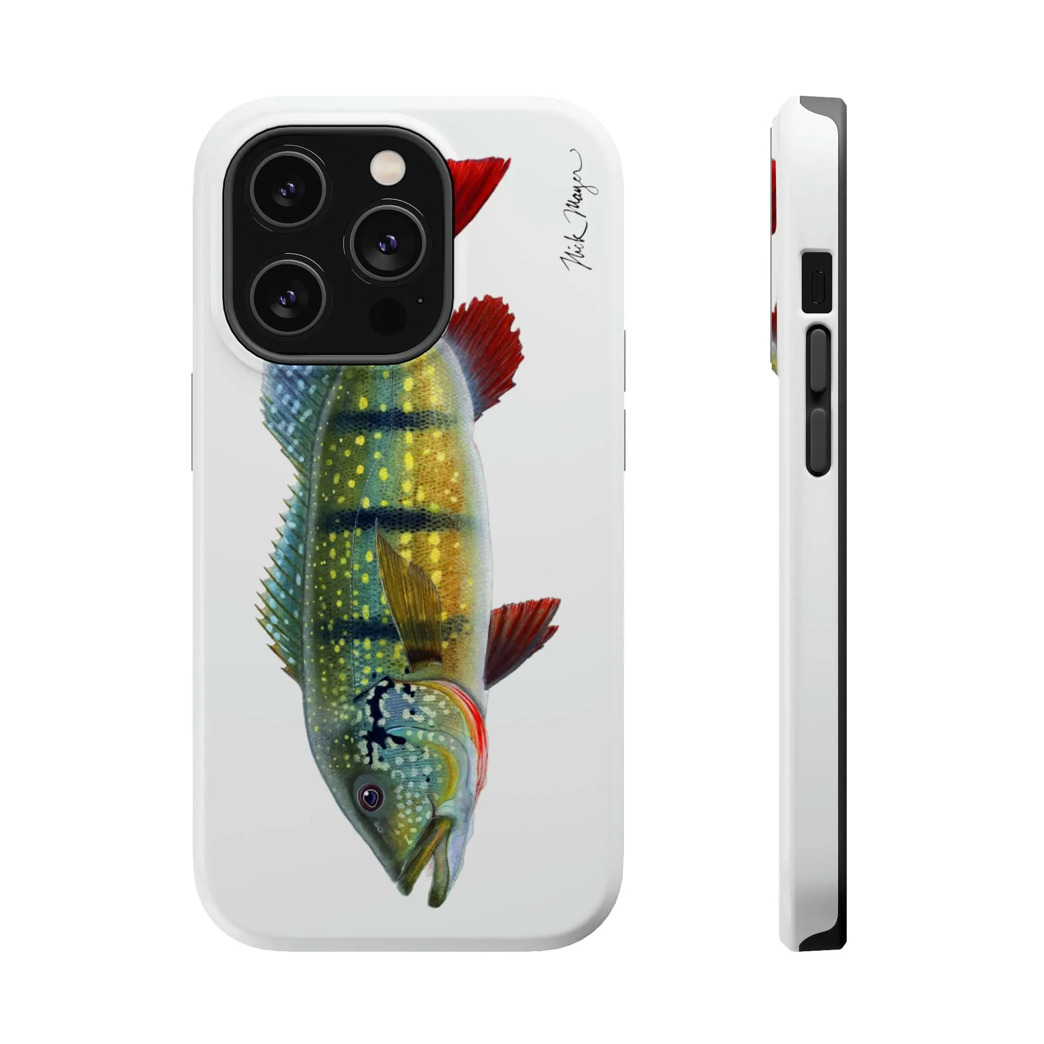 Peacock Bass MagSafe iPhone Case