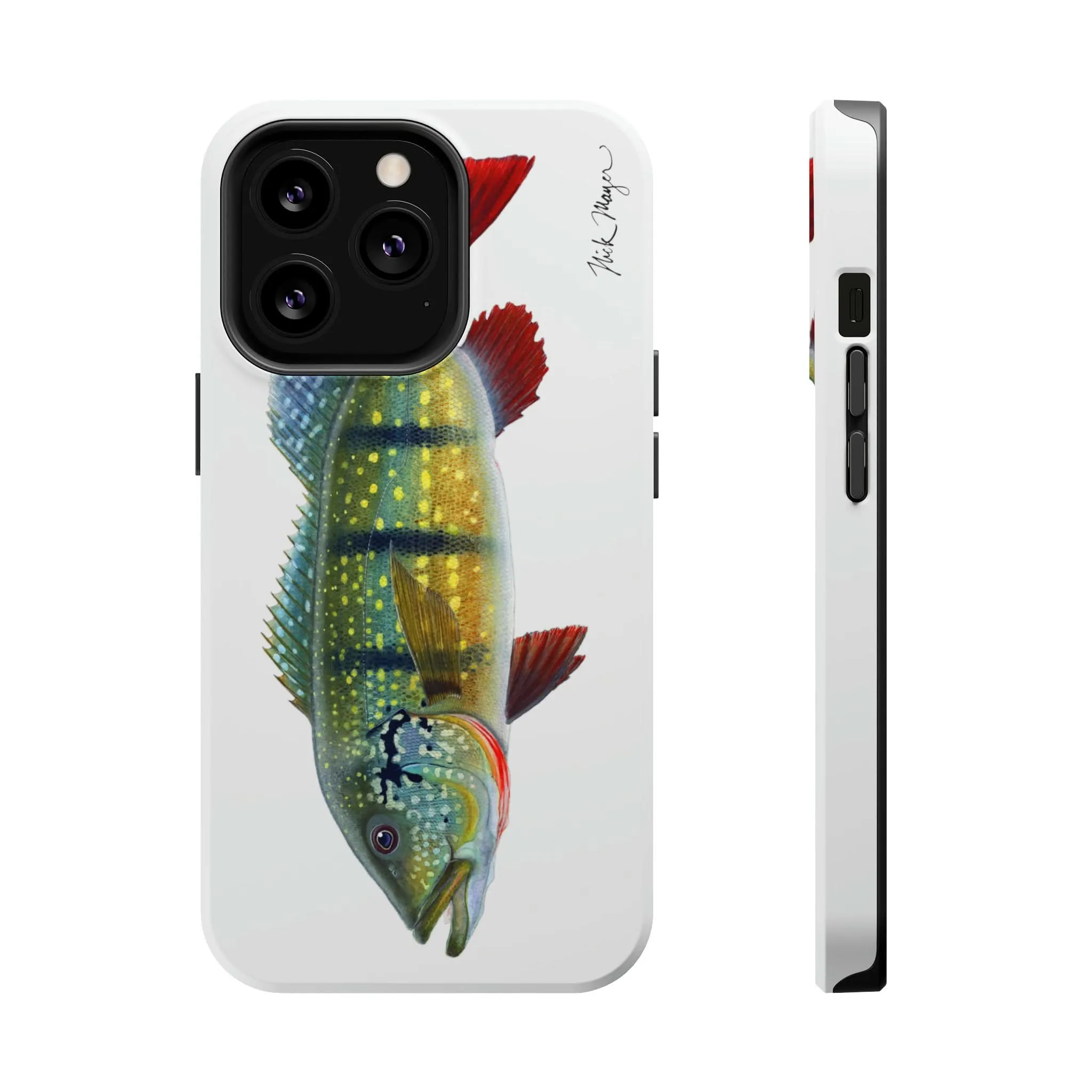 Peacock Bass MagSafe iPhone Case