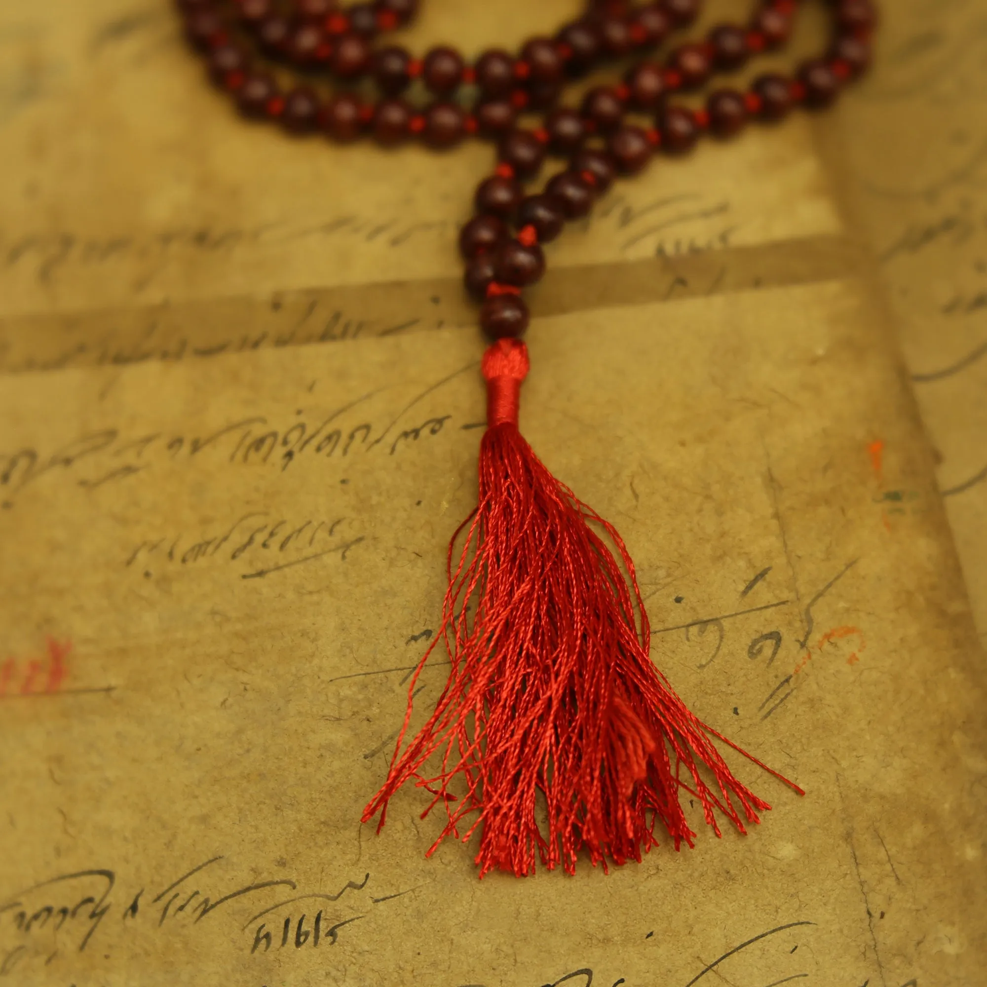 Prayer Mala Beads - Rosewood - 108 Prayer Beads