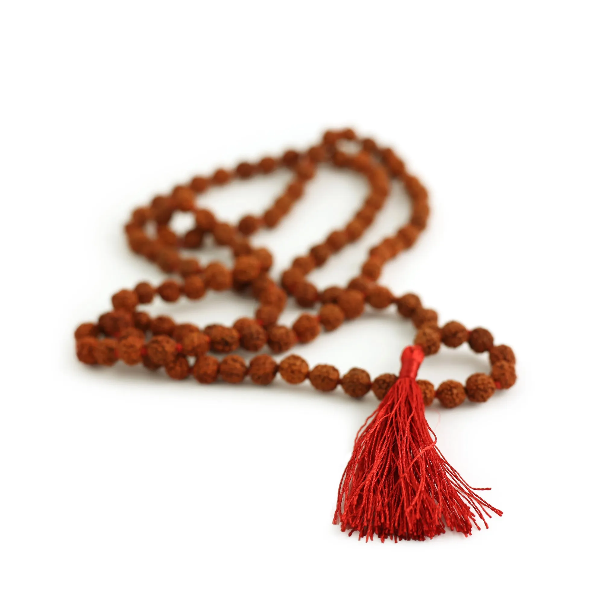 Prayer Mala Beads - Rudraksha - 108 Prayer Beads