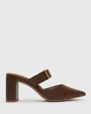 PRE-ORDER FREDDIE Vegan Point Toe Mules