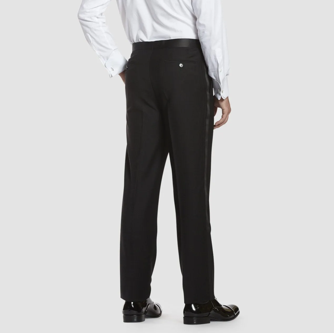 Premium Black Tuxedo Pants