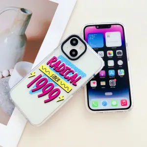 Radical Since Customised Designer Impact Proof Silicon Case for iPhone