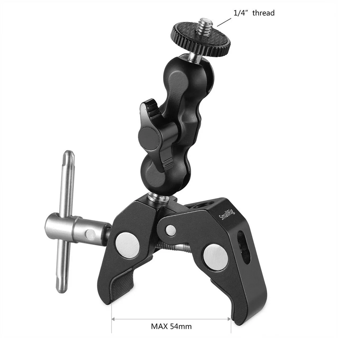 SmallRig Multi-Functional Crab-Shaped Clamp with 3.5" Ballhead Magic Arm 2164