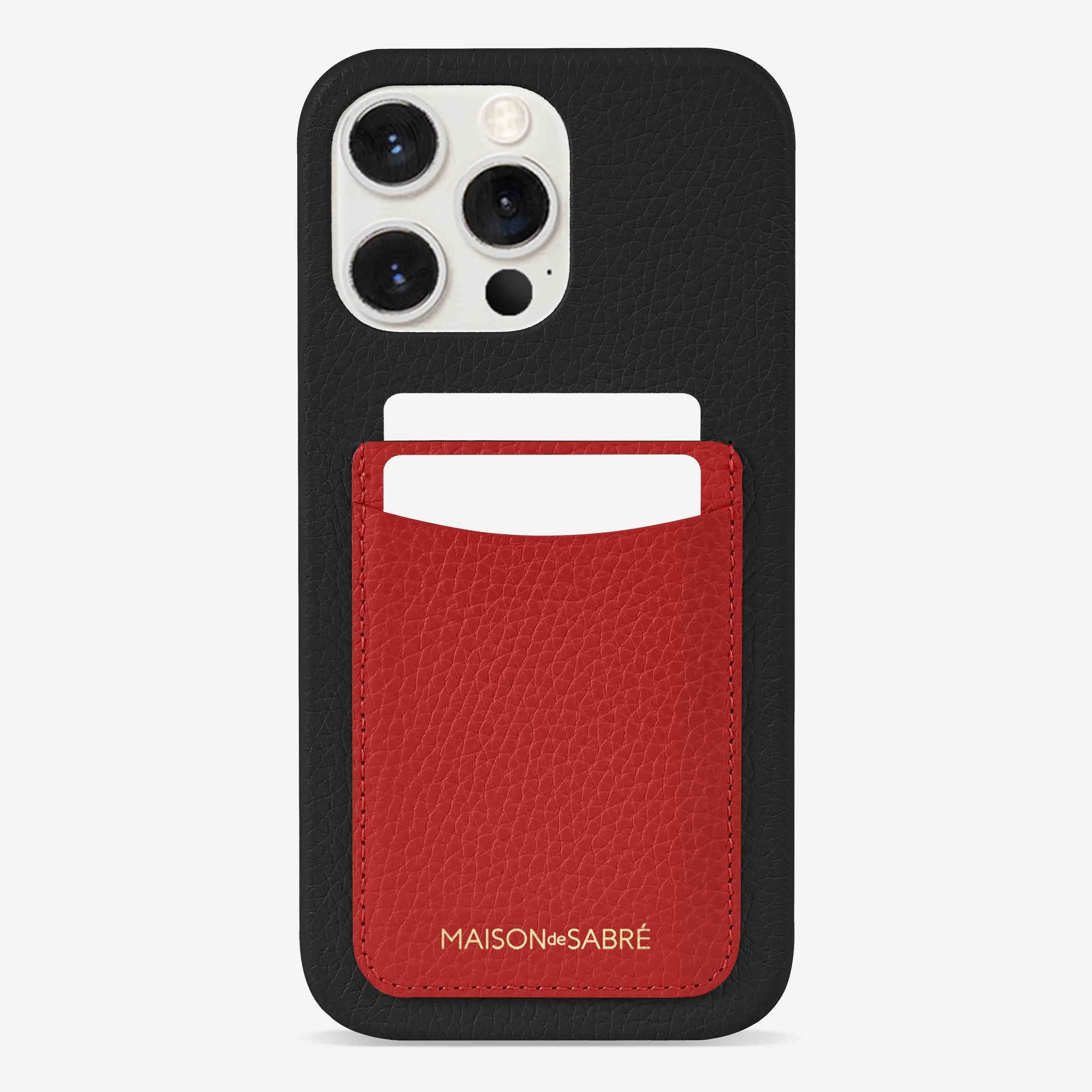 The Card Phone Case iPhone 12 Pro Max - Pomegranate Caviar