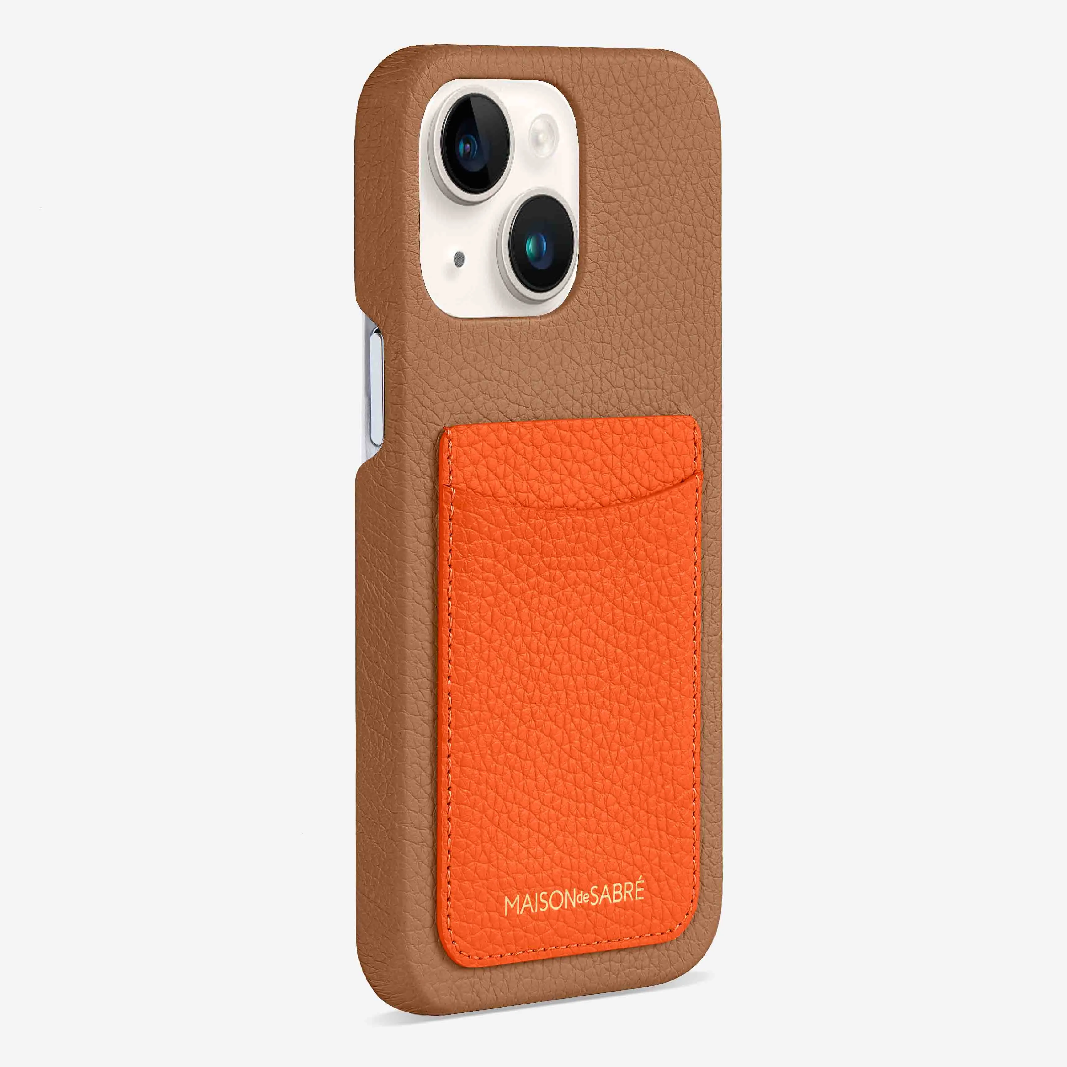 The Card Phone Case iPhone 14 - Manhattan Sandstone