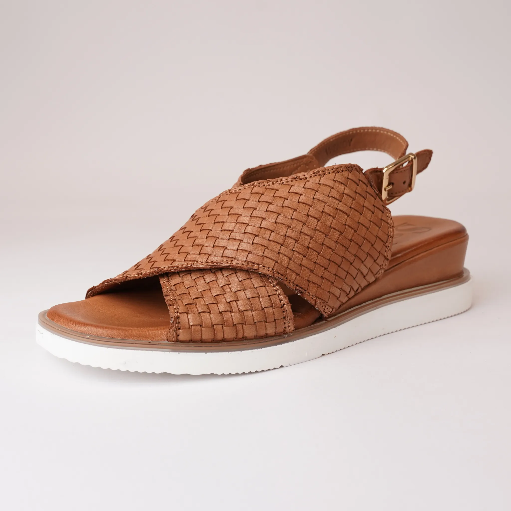 Wendy Coconut Leather Sandals