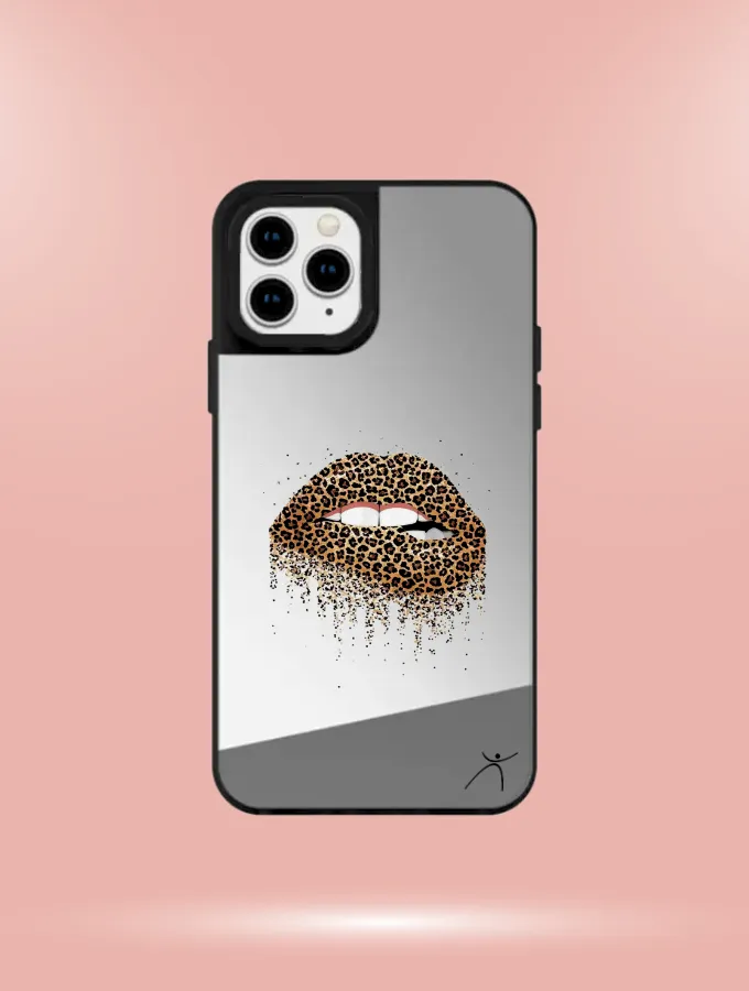 WILD BITE - IPHONE REFLECTIVE COVER - SILVER